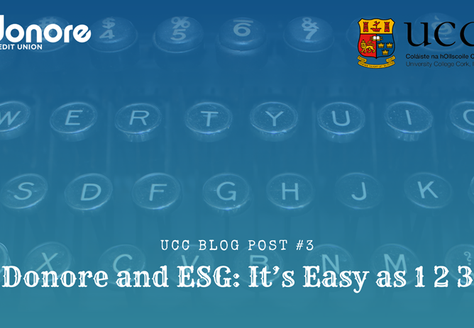Donore and ESG: It’s Easy as 1 2 3