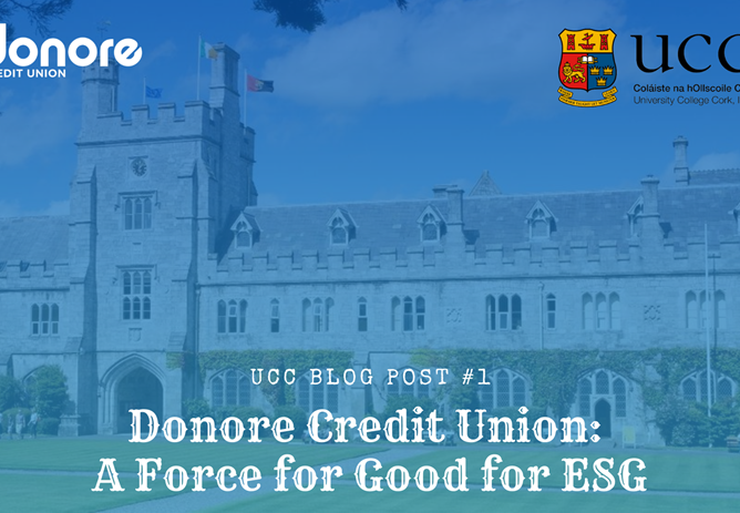 Donore Credit Union: A Force for Good for ESG